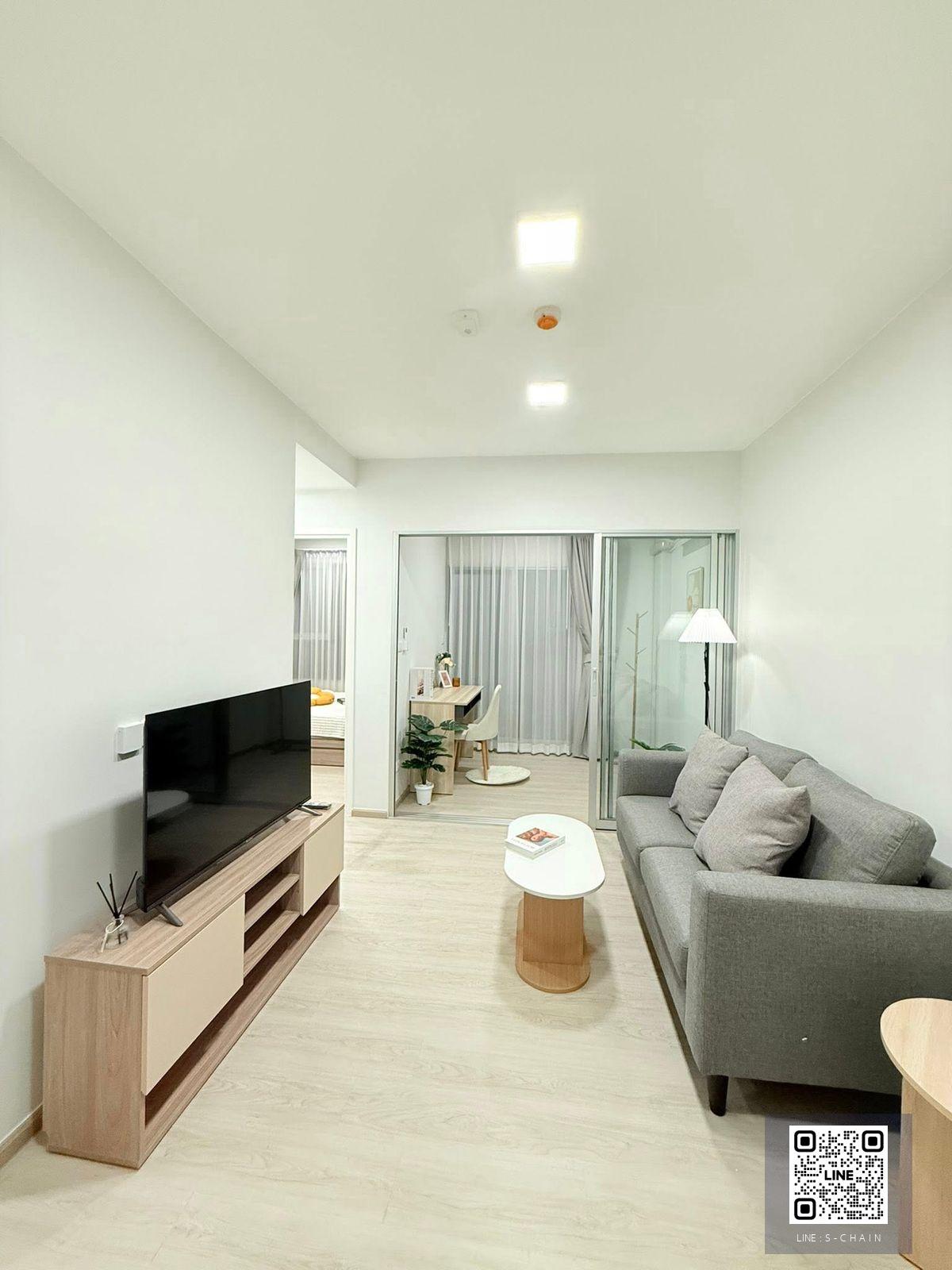 📢FOR RENT>> Plum Condo Sukhumvit 62>> 🌈🌸🚊550 เมตร จาก BTS บางจาก 2 ห้องนอน ชั้น 4 เฟอร์นิเจอร์ครบ พร้อมเครื่องใช้ไฟฟ้า #LV-MO1830