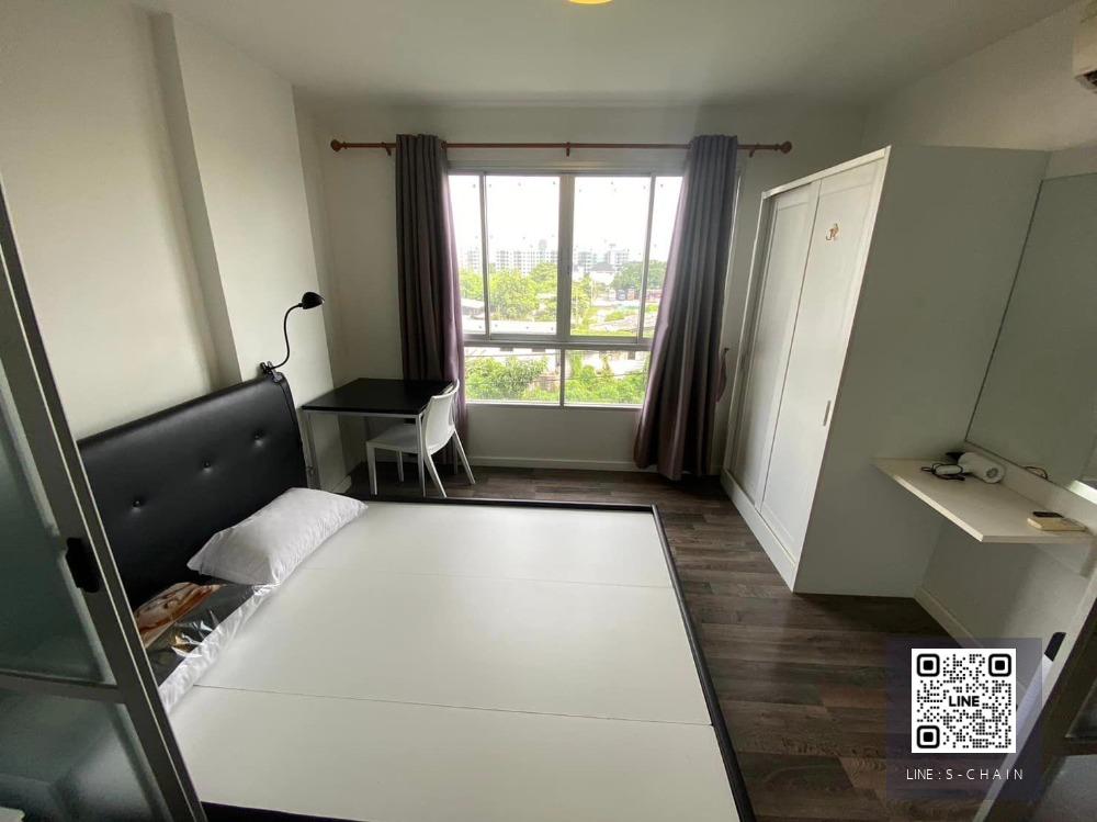 😊💥For rent คอนโด ✦Dcondo Sukhumvit 109✦ ห้องไม่เคยปล่อย เฟอร์นิเจอร์ครบ ใกล้ BTS แบริ่ง#HF1786