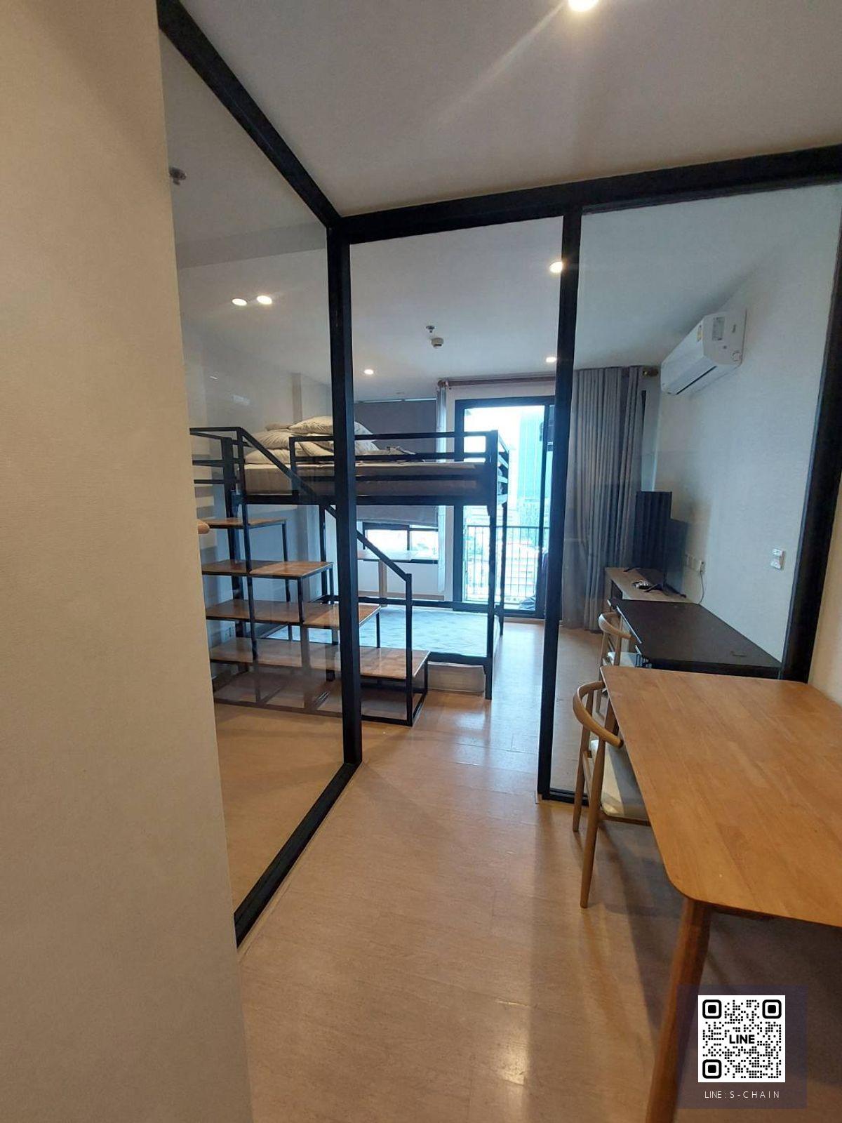 🌺⭐FOR RENT>> Maru Ekkamai 2 📢ชั้น 18  ขนาด 30 ตรม. Pet friendly 🐶😺ใกล้ BTS เอกมัย 500 เมตร พร้อมเครื่องใช้ไฟฟ้าครบ #LV-MO1939