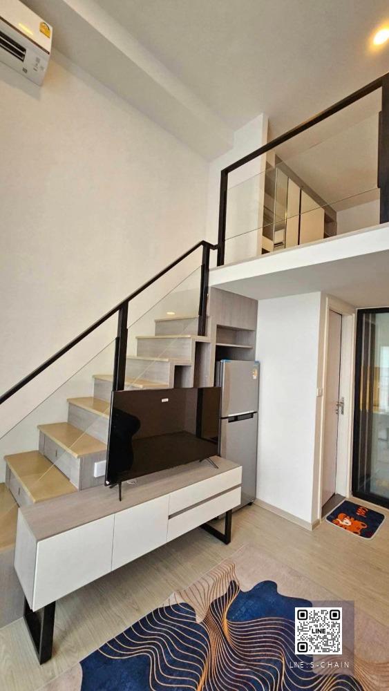 🎀💕FOR RENT>> Origin Plug& Play Ramkhamhaeng Triple Station>> ห้อง Duplex ขนาด 40 ตร.ม. ชั้น 7 ส่วนกลางลอยฟ้าวิวสูงและสวยที่สุด ใกล้รถไฟฟ้า MRT สายสีเหลือง สถานีลำสาลี #LV-MO517