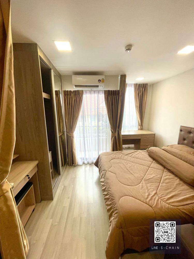 FOR RENT>> Plum Condo Sapanmai Station>> 2 ห้องนอน อาคาร C ชั้น 2 ห้องสวย ตกแต่งครบพร้อมเฟอร์นิเจอร์ ใกล้ BTS สะพานใหม่ #LV-MO429