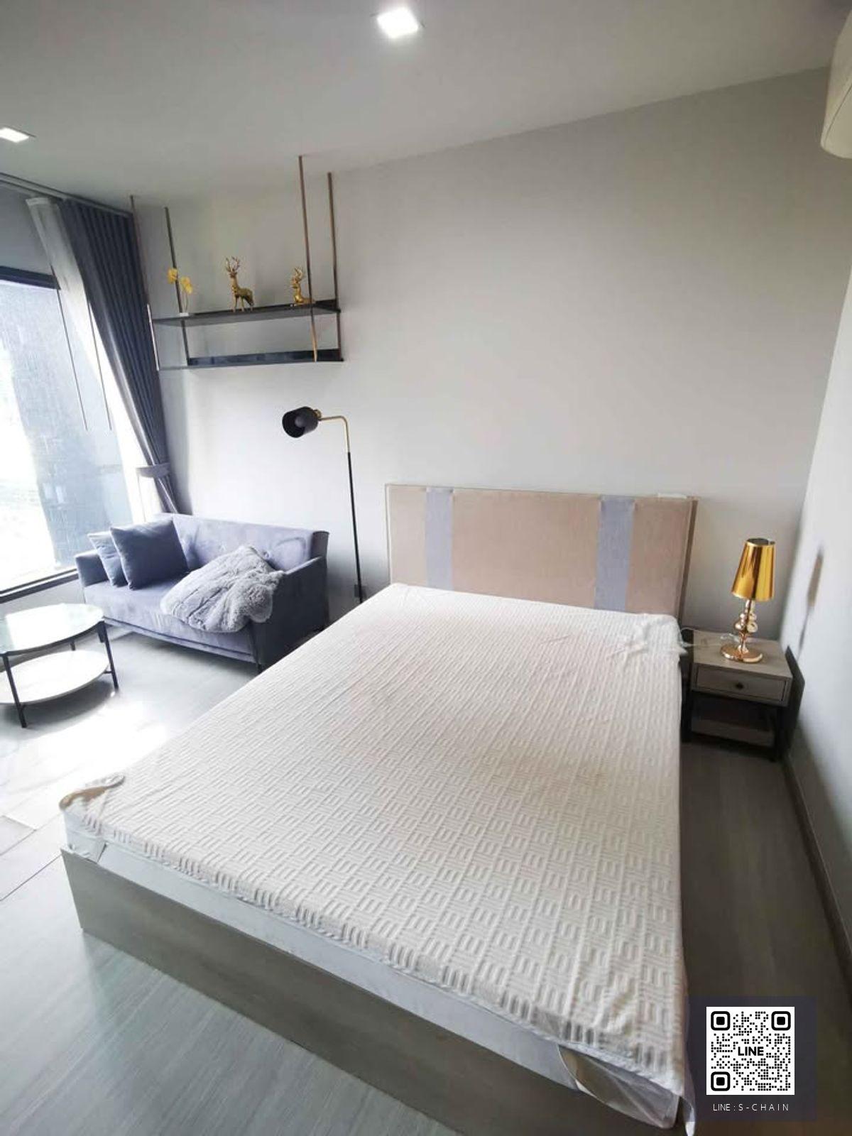 FOR RENT 🔥📢Life Asoke Rama 9 ⭐ห้อง Studio ชั้น 16 เดินใกล้รถไฟฟ้า MRT พระราม9 บรรยากาศดี คอนโดสะอาด น่าอยู่ เดินทางสะดวก #LV-MO1705