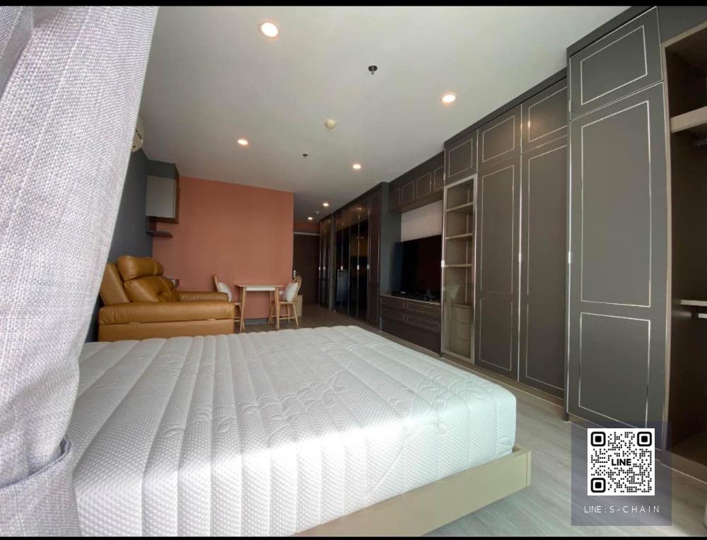 🌈📢FOR SALE>> Supalai Prima Riva>> ชั้น 12 ทิศใต้ วิวแม่น้ำ+สวนบางกระเจ้า ขนาด 42.48 ตร.ม.  1 ห้องนอน เฟอร์นิเจอร์ Built-in #LV-MO1316