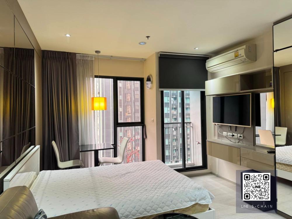 🌈FOR RENT>> Rhythm Asoke>> ห้อง Studio ชั้น 35 ห้องสวย เฟอร์นิเจอร์ครบ ใกล้ MRT พระราม 9 #LV-MO1254