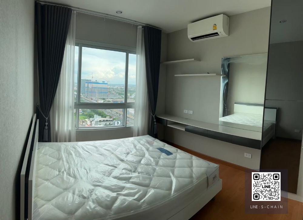 📢FOR RENT>> The President Sukhumvit - Samutprakan>> ⭐ชั้น 26 (วิวฝั่งทะเล) เฟอร์นิเจอร์ครบ เดินทางสะดวก ใกล้ BTS แพรกษา Robinson สมุทรปราการ #LV-MO1148