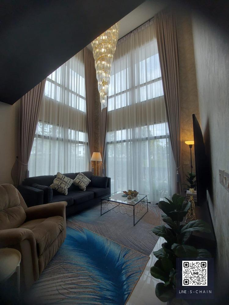 🏘🌳HOME FOR RENT>> Britania Bangna - Suvarnabhumi KM.26>> บ้านเดี่ยว 2 ชั้น สไตล์ Modern British Luxury เนื้อที่ 61.5 ตร.ว  4 ห้องนอน  ใกล้ทางด่วนบูรพาวิถี #LV-MO1081