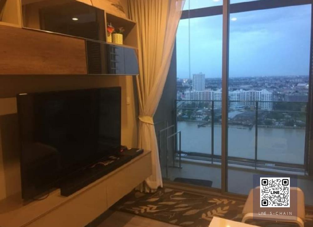 🍁 คอนโด ให้เช่า 🍁333 Riversideคอนโดติดรถไฟฟ้า เดินทางสะดวกขนาดห้อง 46 ตร.ม. ชั้น 22#MO-831