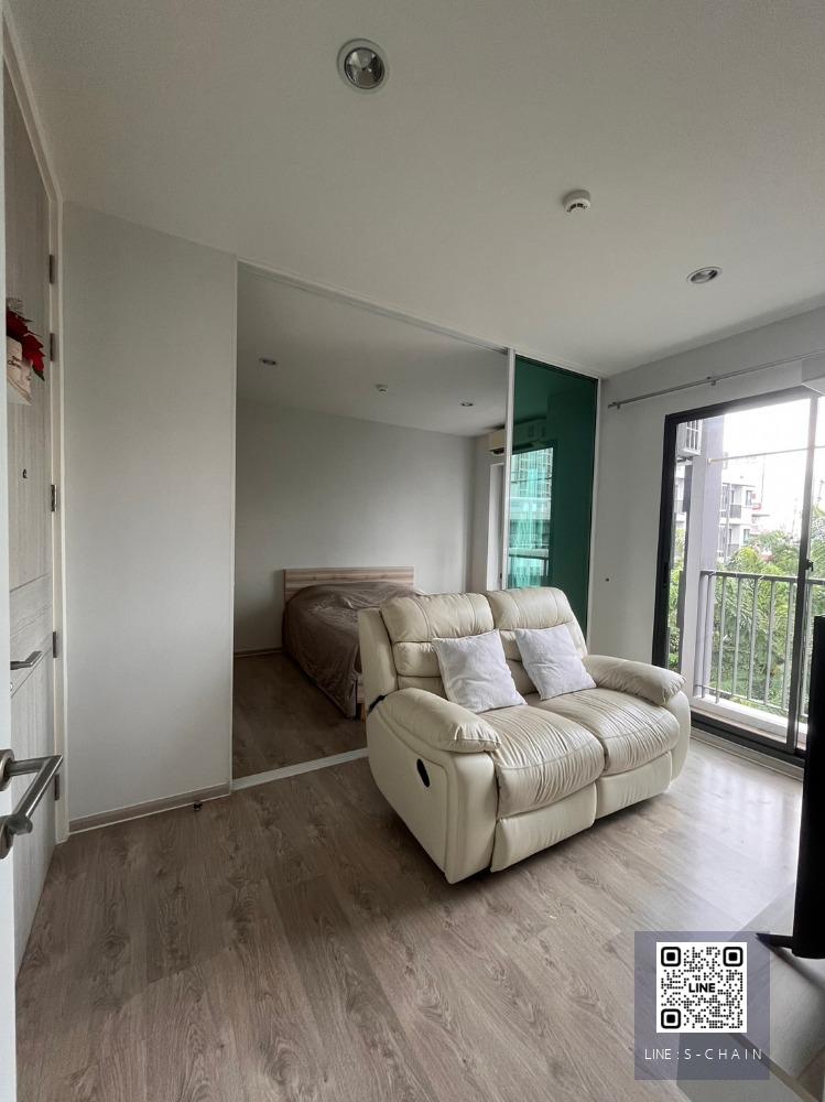 FOR RENT>> Zelle Plus Talat Phlu Station>> ใกล้ BTS ตลาดพลู เพียง150เมตร พร้อมเข้าอยู่ เฟอร์ครบ ชั้น 4 ตึก A #LV-MO179