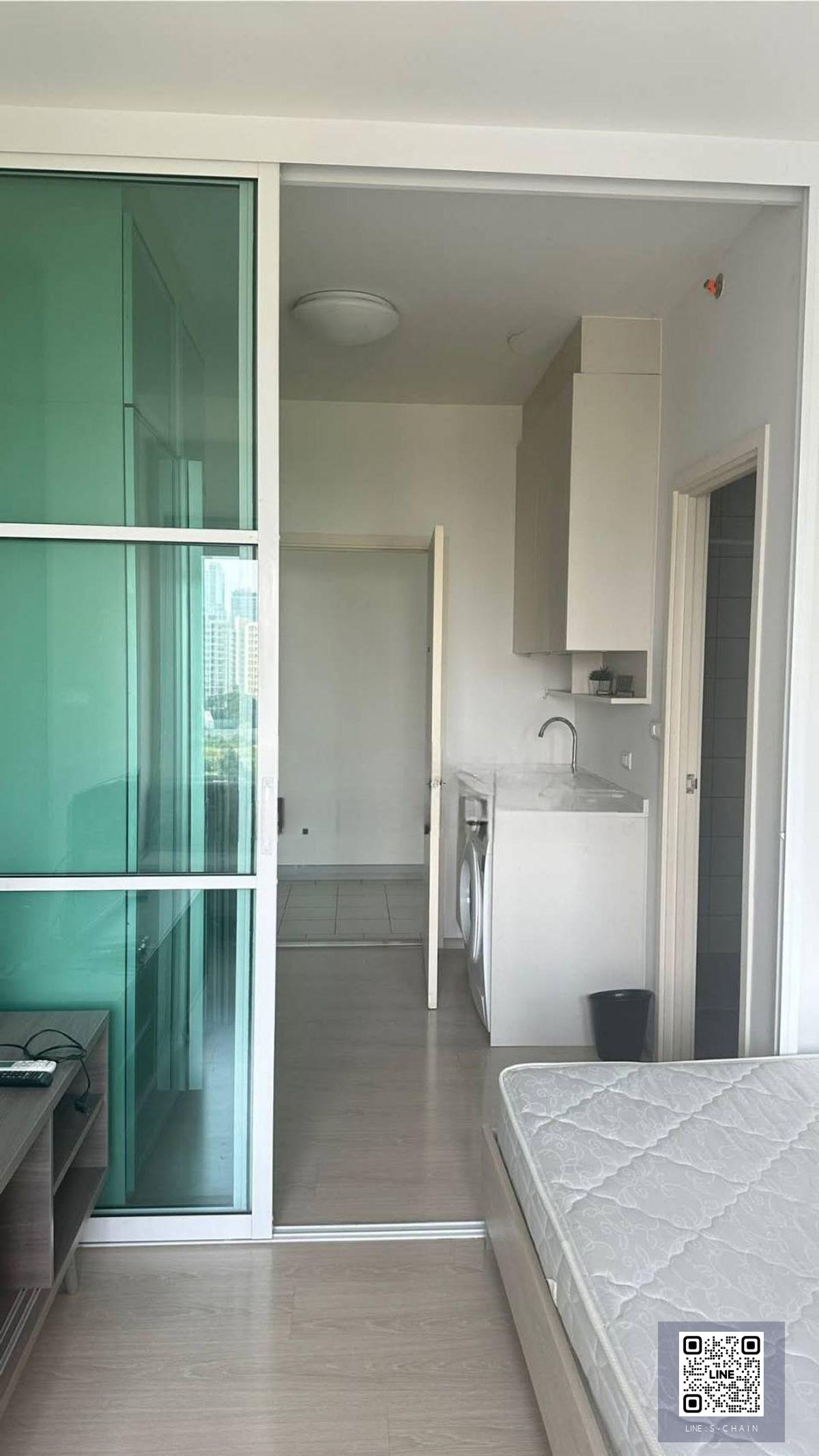 🎉FOR RENT 📢Chapter One Eco Ratchada - Huaikwang>>❄️🌟 ตึก E ชั้น 7 (มี 7-11 อยู่หน้าตึก) ขนาด 23 ตรม. เฟอร์นิเจอร์และเครื่องใช้ไฟฟ้าภายในห้องครบ ใกล้ MRT ห้วยขวาง #LV-MO1838