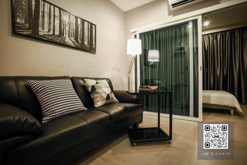 FOR RENT>> Aspire Sathorn - Thapra>> ชั้น 23 ตึก A วิวเมือง ตกแต่งครบ เฟอร์นิเจอร์ Built-in ติดวอลเปเปอร์ พร้อมเครื่องใช้ไฟฟ้าครบ พร้อมอยู่ เดินทางสะดวก ติด MRT ท่าพระ #LV-MO138