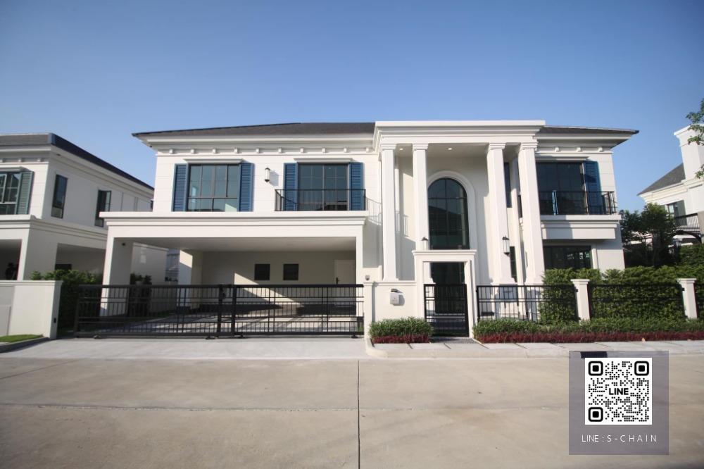 🏘✨HOME FOR RENT>> เศรษฐสิริ บางนา กม.10 บ้านใหม่ไซส์ใหญ่สุด แปลงติดสวนและสระว่ายน้ำส่วนกลาง ห้องนอนใหญ่เห็นวิวสวนสวย 5 ห้องนอน ติดถนน บางนา-ตราด #LV-MO931