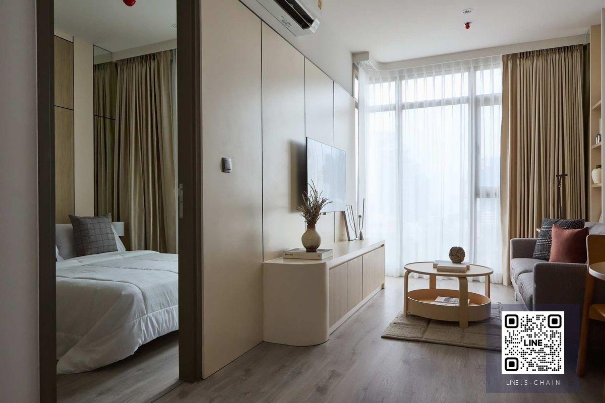 🔥🚩FOR RENT>> Rhythm Ekkamai Estate 📢🌈 ชั้น 12 วิวโล่ง (ทิศใต้) ขนาด35ตร.ม. เฟอร์นิเจอร์และเครื่องใช้ไฟฟ้าครบ ห้องใหม่มาก  ใกล้ Donki Mall /BTS เอกมัย #LV-MO2031