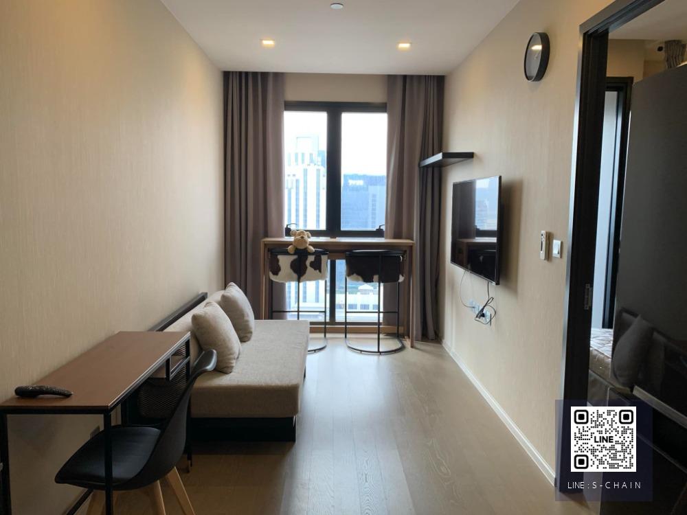 👑⭐FOR RENT>> Ashton Asoke>> ชั้น 29 ห้องมุม ขนาด 31 ตร.ม. ห้องใหม่มาก เงียบสงบ เฟอร์นิเจอร์ พร้อมเครื่องใช้ไฟฟ้า พร้อมอยู่ ใกล้ BTS อโศก #LV-MO701