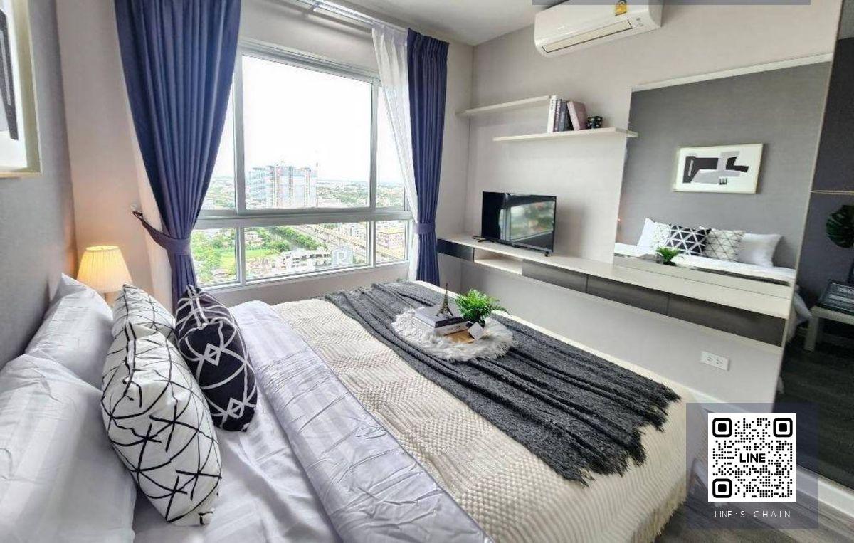 🌟📢FOR RENT>> The President Sukhumvit - Samutprakan 💥ชั้น 24 ขนาด 32 ตร.ม เฟอร์นิเจอร์พร้อมเครื่องใช้ไฟฟ้าครบ เดินทางสะดวก ติด BTS แพรกษา ติด Robinson สมุทรปราการ #LVV-MO2029