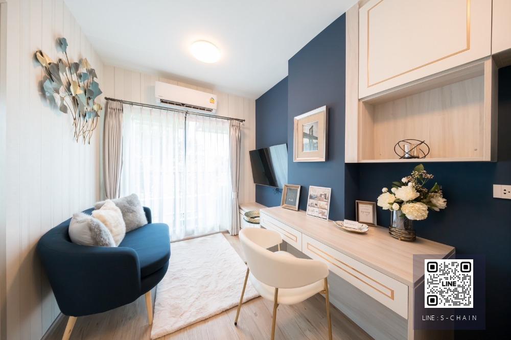 💕✨FOR RENT>> Feel Condo Ladprao 122>> ขนาดห้อง 25 ตร.ม ชั้น 2  ใกล้ MRT ลาดพร้าว #LOV-MO1286