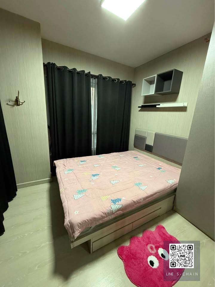 🌈FOR RENT>> Niche id @Pakkret Station>> 🍀ห้องหัวมุม 30 ตรม. มีระเบียง ชั้น 17 วิวสระว่ายน้ำ เฟอร์นิเจอร์ครบ ใกล้ BTS ห้าแยกปากเกร็ด #LV-MO1172