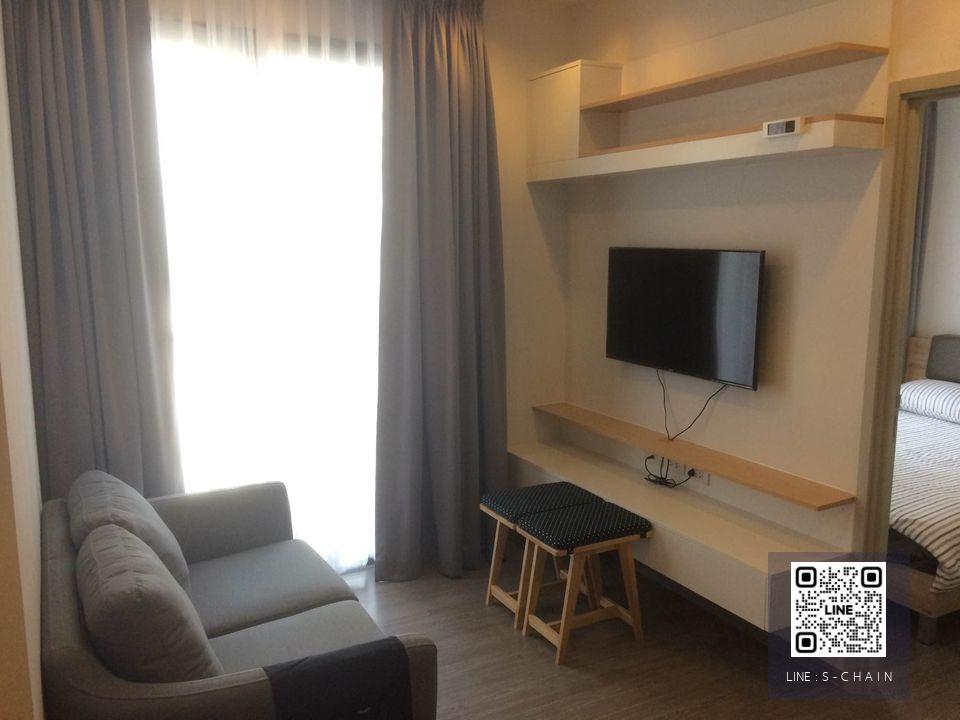 FOR RENT>> Nye by Sansiri>> ชั้น 15 เฟอร์นิเจอร์เครื่องไฟฟ้าครบ พร้อมอยู่ ใกล้ BTS วงเวียนใหญ่ (เพียง 200 เมตร) #LV-MO100