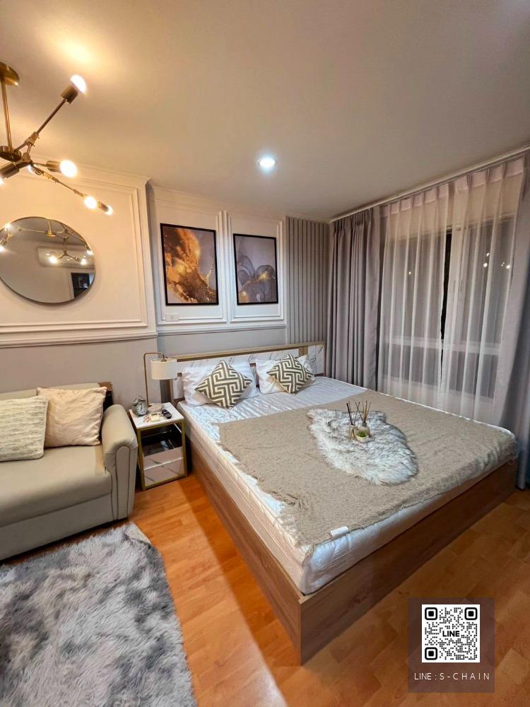 🌈FOR RENT>> Lumpini Ville Ramkhamhaeng 44>> ห้องสตูดิโอ ครัวแยก ตกแต่งใหม่ ชั้น 12 ตึก A  แค่ 180 เมตรจาก MRT  #LV-MO1359