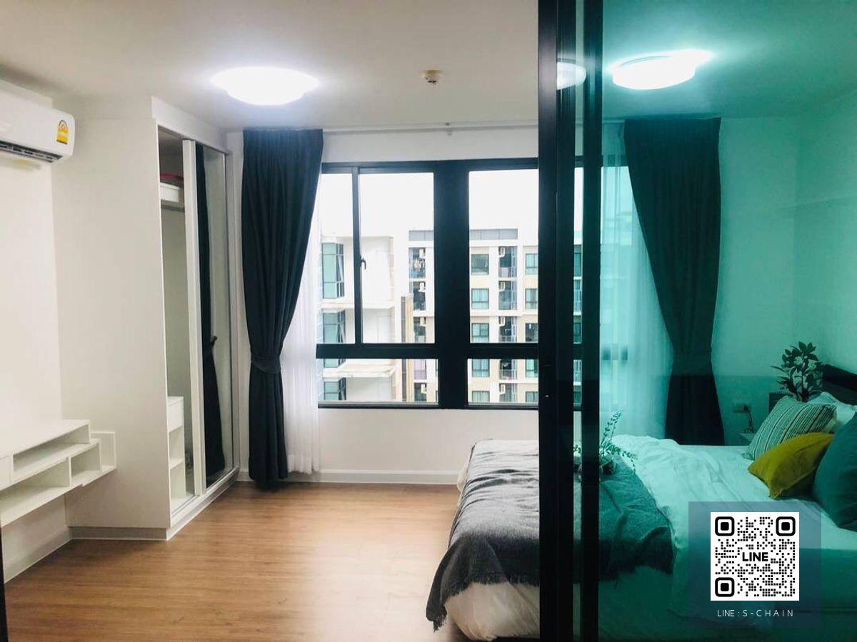 FOR RENT>> I Condo Salaya 2>> ใกล้ ม.มหิดล  พื้นที่​ 30.13​ ตร.ม.​ ตึก D ชั้น 8 ห้อง 1 Bedroom เฟอร์นิเจอร์ครบ พร้อมเครื่องซักผ้า #LV-MO1662