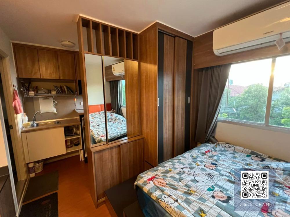 CONDO FOR RENT>> Lumpini Mixx Thepharak - Srinakarin>> ห้องสวย ชั้น 3 เฟอร์ Built-in ติดถนนเทพารักษ์ พร้อมอยู่ #MO-1902