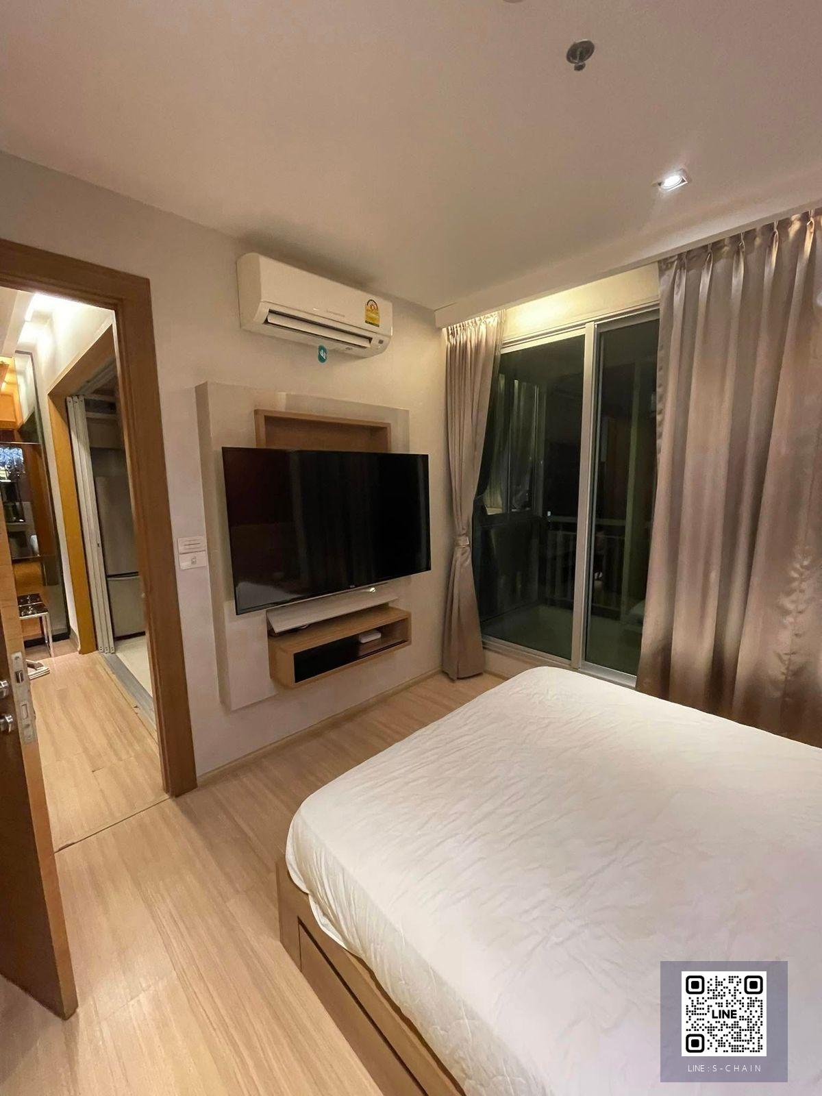 📢🌈FOR ENT>> Rhyhm Ratchada - Huaikwang ⭐  ห้องรีโนเวทใหม่หมด ทั้งห้อง ใหม่เอี่ยม ห้อง One Bedroom ขนาด 46 ตรม. ชั้น 11 ทิศเหนือ ใกล้ MRT ห้วยขวาง #LV-MO1958