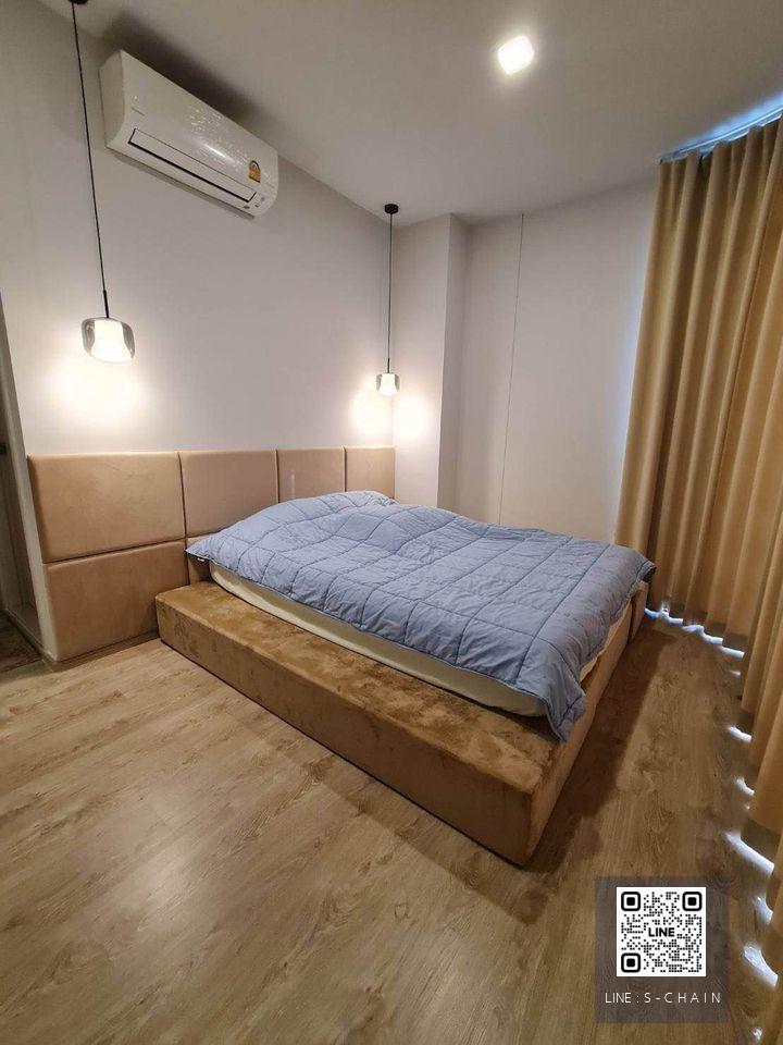 FOR RENT>> The Tree Pattanakarn - Ekkamai>> 2 ห้องนอน ห้องมุม ชั้น 12 เฟอร์นิเจอร์ตกแต่ง พร้อมอยู่ ใกล้Airport Link รามคำแหง #LV-MO406