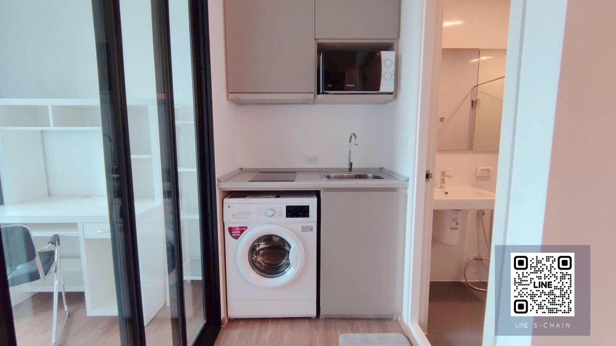 🌈FOR RENT⭐The Origin Ram 209 Interchange ใกล้รถไฟฟ้าสายสีชมพู สีส้ม สถานีมีนบุรี ชั้น 9 ขนาดห้อง 30.7 ตร.ม เฟอร์นิเจอร์ครบ #LV-MO1565