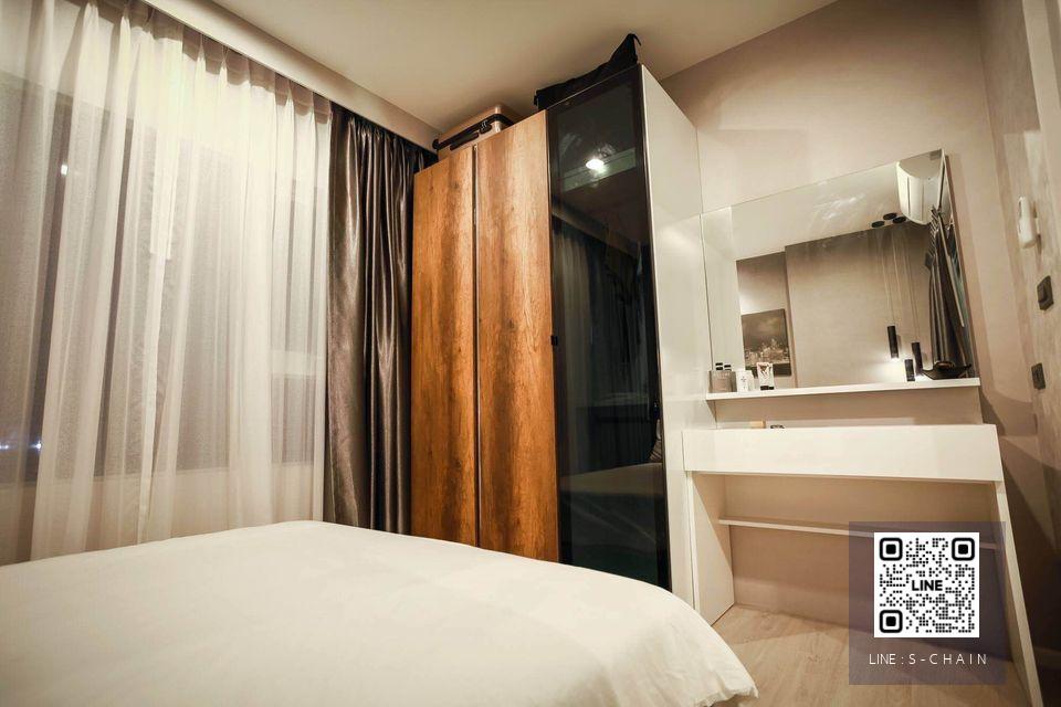 FOR RENT>> Aspire Sathorn - Thapra>> ชั้น 23 ตึก A วิวเมือง ตกแต่งครบ เฟอร์นิเจอร์ Built-in ติดวอลเปเปอร์ พร้อมเครื่องใช้ไฟฟ้าครบ พร้อมอยู่ เดินทางสะดวก ติด MRT ท่าพระ #LV-MO138