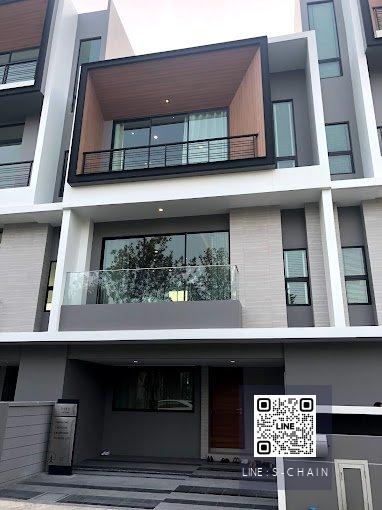 TOWN HOME FOR RENT>> Nivana DEFINE ศรีนครินทร์ - พระราม 9>> บ้าน 3 ชั้น ขนาด 285 ตร.ม. 3 ห้องนอน ติดถนนใหญ่ #LV-MO388