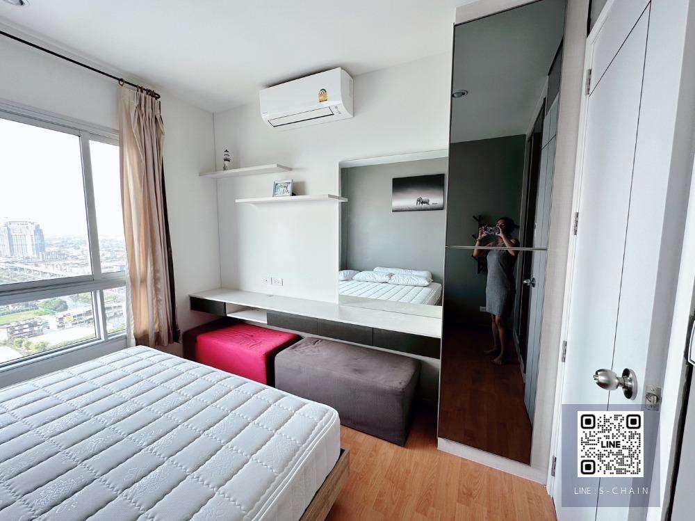 FOR SELL >> The President Sukhumvit - Samutprakan>> ขนาด 32 ตร.ม. ชั้น 24 Fully furnished พร้อมเครื่องซักผ้า เดินทางสะดวก ติด BTS แพรกษา #LV-MO261