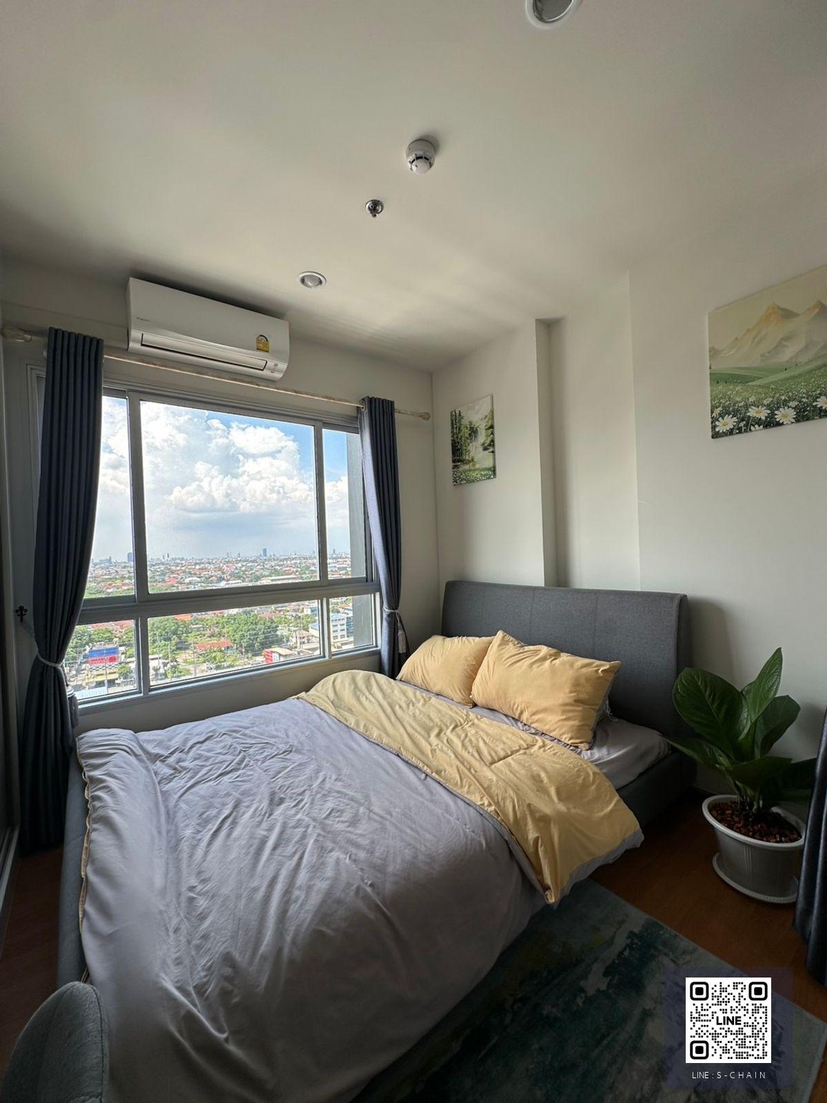 📢✨FOR RENT>> The President Sukhumvit - Samutprakan 🔥 ชั้น16 ขนาดห้อง 27 ตร.ม Fully furnished วิวเมือง โล่ง โปร่ง ไม่มีตึกบัง ติด BTS แพรกษา #LV-MO2035