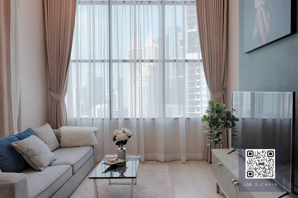🚩⭐FOR RENT>> Knightsbridge Prime Sathorn>> ห้อง Duplex ชั้น 27 ใกล้ BTS ช่องนนทรี เฟอร์นิเจอร์ครบ #LV-MO1351