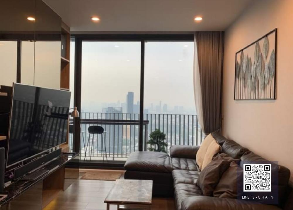 🤍 คอนโด ให้เช่า 🤍Whizdom Essence Sukhumvitขนาดห้อง 55.2 ตร.ม. ชั้น 40#MO-1152