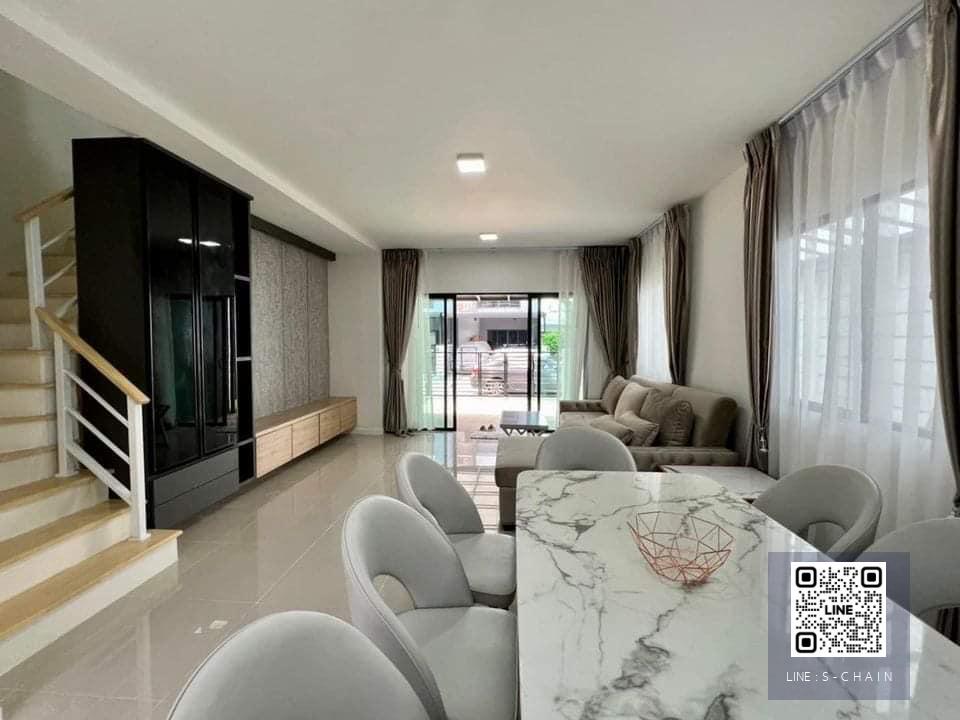 TOWN HOME FOR RENT>> เดอะคอนเนค อัพ 3 ลาดพร้าว 126>> ทาวน์โฮม 3 ชั้น หลังมุม แต่งสวย ใกล้ BTS สายสีเหลือง สถานีลาดพร้าว #MO-2619