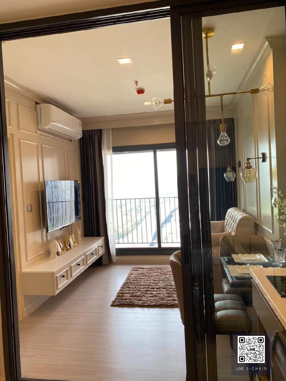 🍁คอนโด ให้เช่า🍁Life Asoke Hype Rama9ขนาดห้อง 33 ตร.ม. ชั้น 30#Mo-177