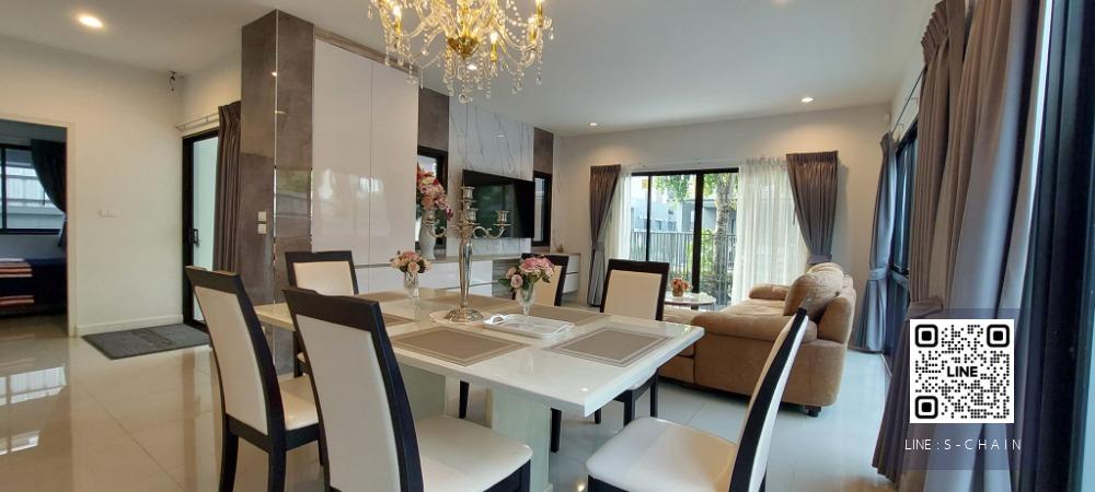 HOME FOR RENT>> บ้านเดี่ยว โครงการบ้านลุมพินี สวนหลวง ร.9>> บ้านสวย ตกแต่งหรู 6 ห้องนอน 5 ห้องน้ำ เดินทางสะดวก #MO-4982