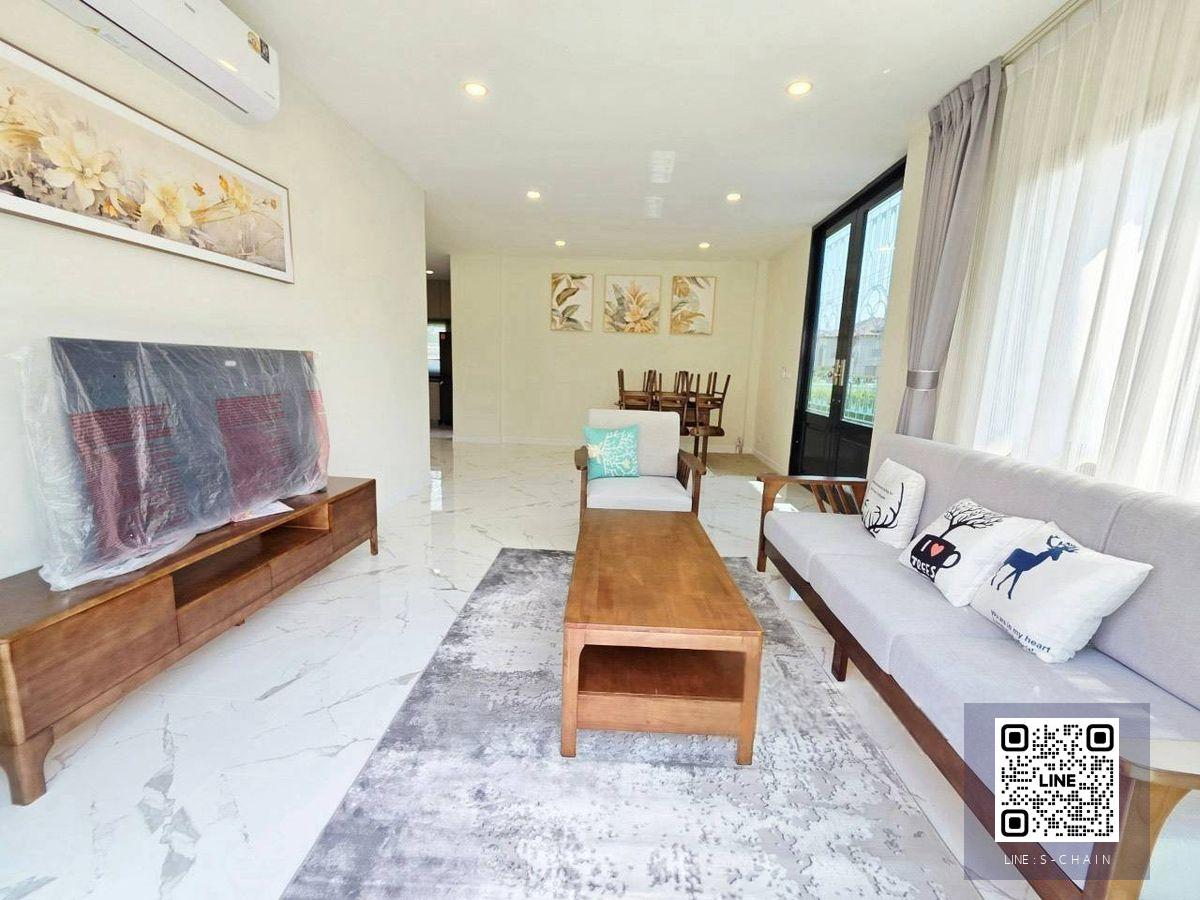 ็🔻🏡HOME FOR RENT 📢 Lake Serene Rama 2 >> บ้านเดี่ยวสุดหรู ติดทะเลสาบ หนึ่งเดียวบนพระราม 2 เงียบสงบ เป็นส่วนตัว 4 Bedroom #LV-MO1648