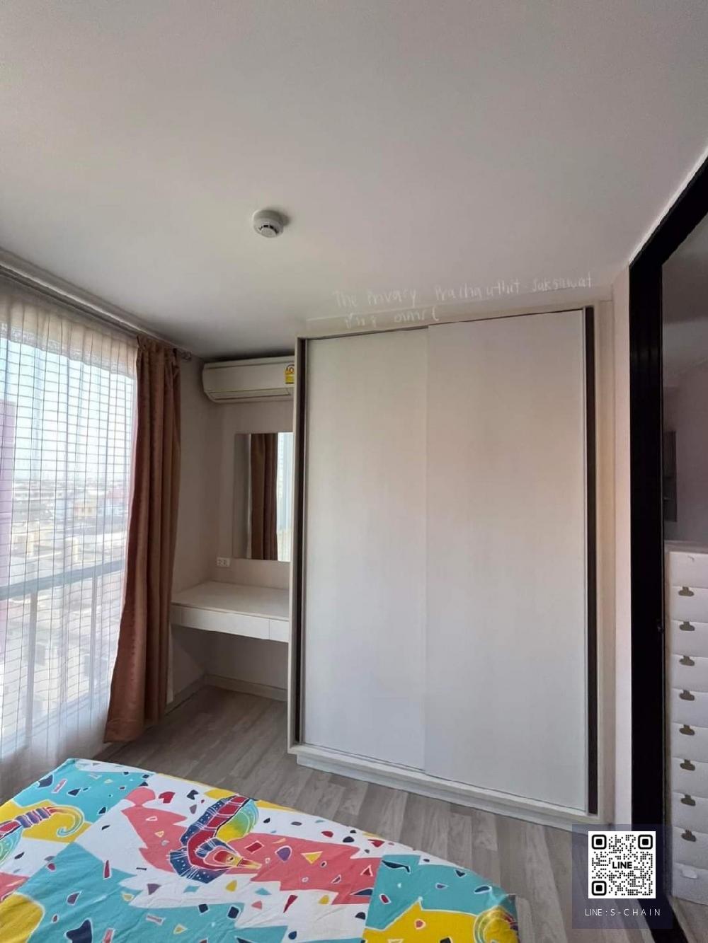 ❄️ คอนโด ให้เช่า ❄️The Privacy Pracha Uthit  Suksawat ขนาดห้อง 24 ตร.ม. ชั้น 8#MO-1137
