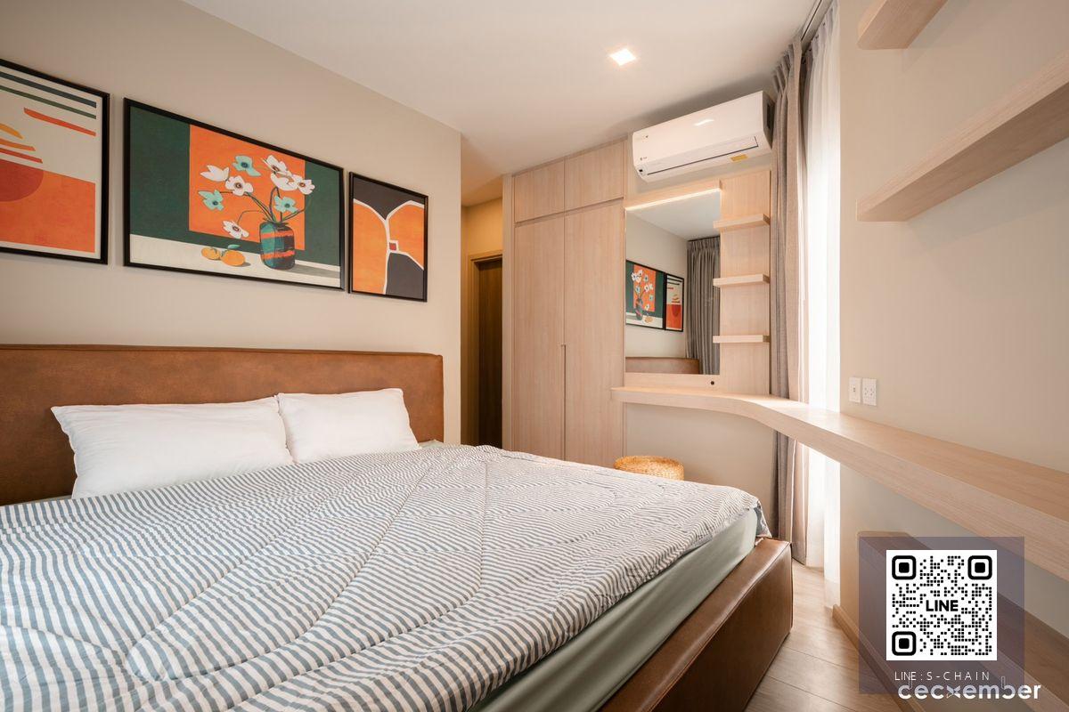 📢FOR RENT>> Metris Ladprao 2>> ⭐ ชั้น 12 ห้องมุม ไม่ติดใคร มีความ private สูง วิวฝั่งยูเนียนมอล ห้อง Built-in ตกแต่งโทนไม้สีสว่าง สไตล์ Japanese Minimalism 🐶😺petfriendly #LV-MO1514