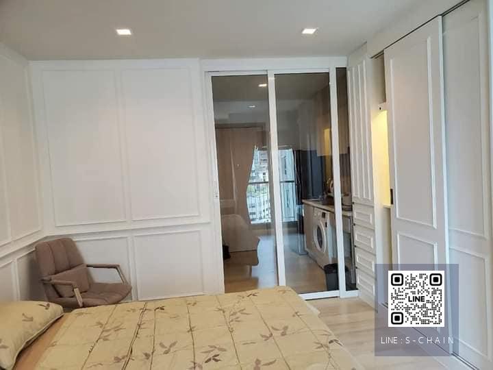 FOR RENT>> Life One Wireless>> ห้องมุม ชั้น 17 เฟอร์นิเจอร์ครบ พร้อมเครื่องใช้ไฟฟ้า ใกล้ BTS เพลินจิต #LV-M092