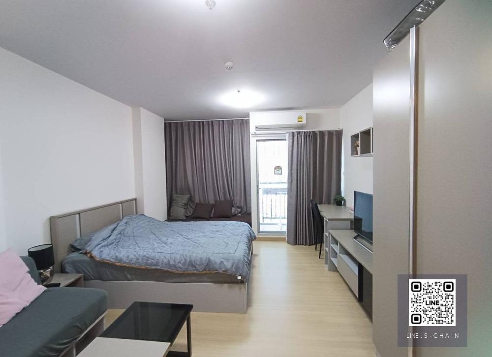 FOR RENT>> Supalai Veranda Rama 9>> ห้อง Studio 29 ตร.ม ชั้น 9 ตึก B Fully furnished ใกล้ MRT พระราม 9 #LV-MO1328