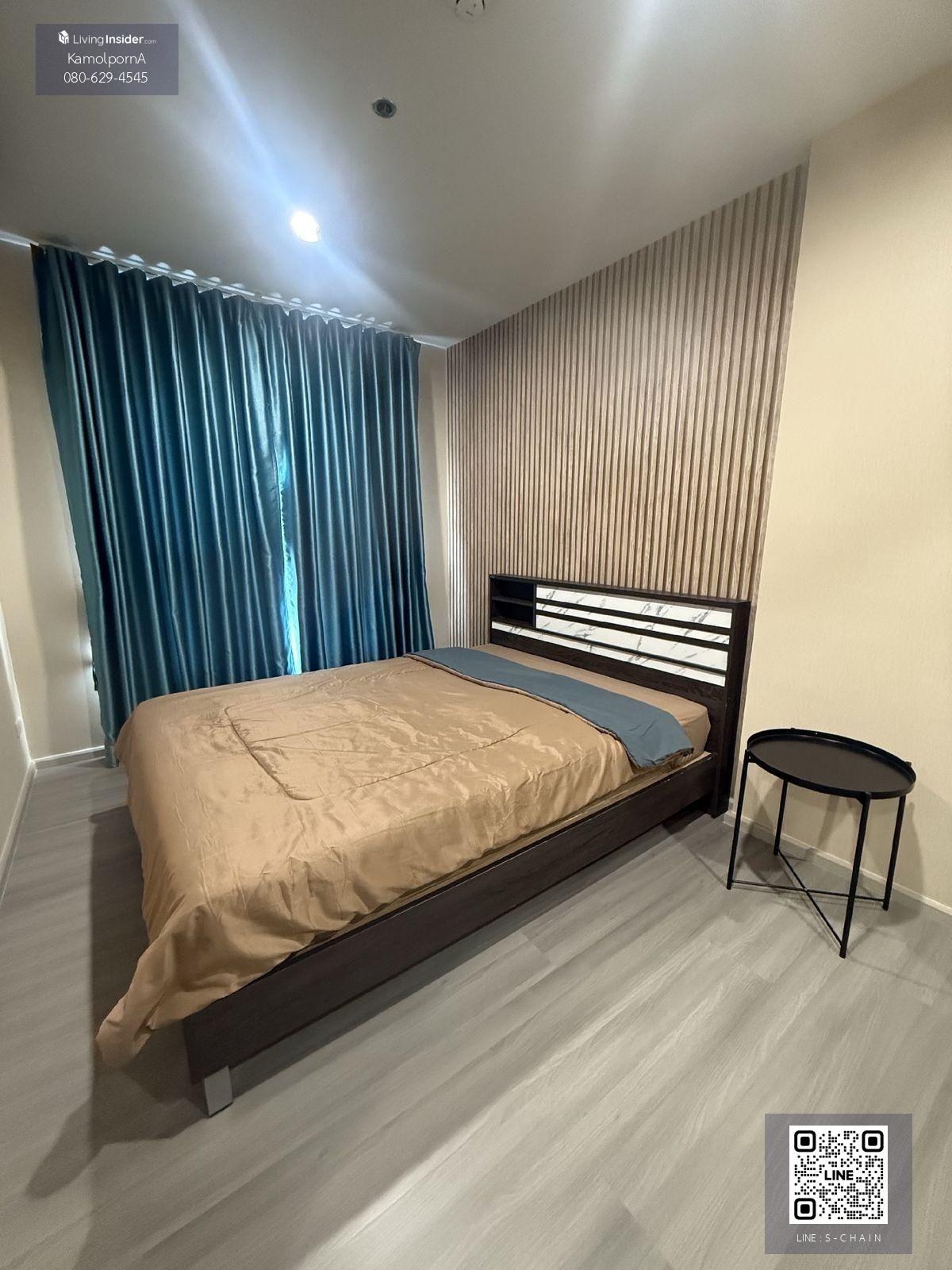 FOR RENT>> The Parkland Charan - Pinklao>> ชั้น 17 ขนาด 35 ตร.ม ตึก B ส่วนกลางขนาดใหญ่ เฟร์นิเจอร์ครบ #LV-MO1594