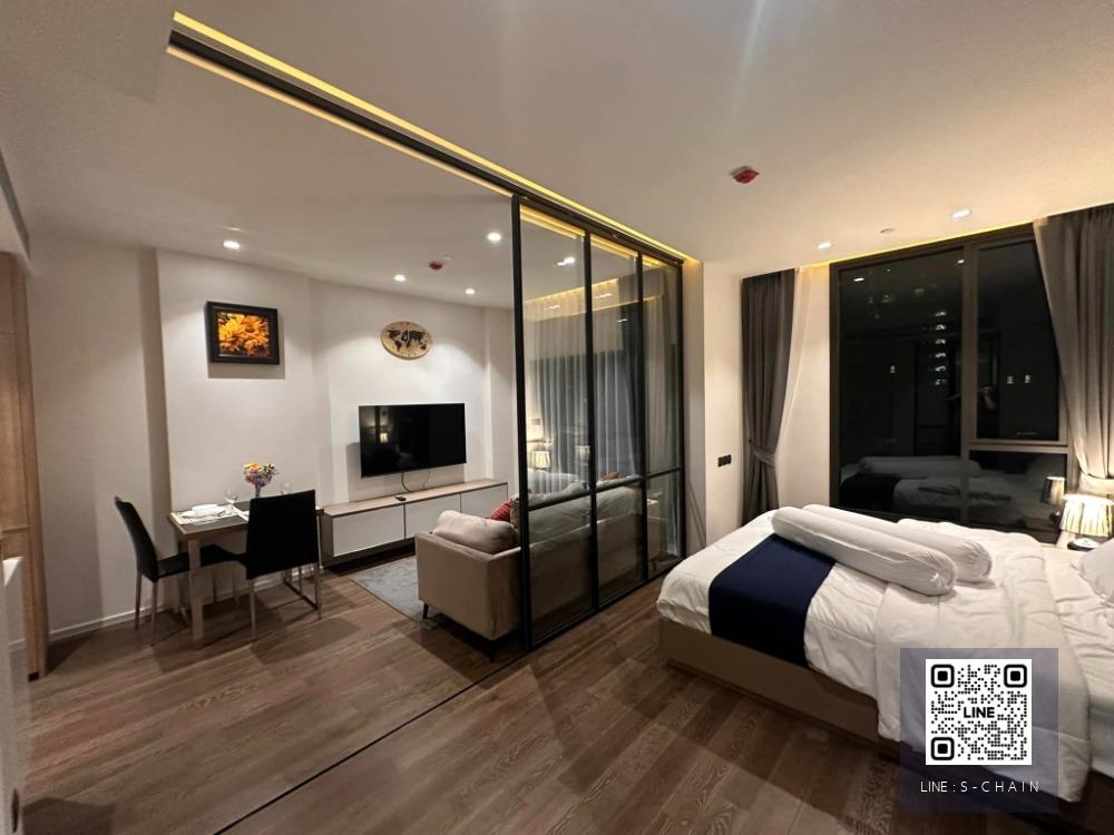 🔥FOR RENT>> MUNIQ Sukhumvit 23>> ✨ชั้น 18 วิวเมืองสวยมาก ห้องใหม่ แต่งสวย ห้องใหญ่ เฟอร์นิเจอร์ Built-in ใกล้ BTS อโศก #LV-MO1011