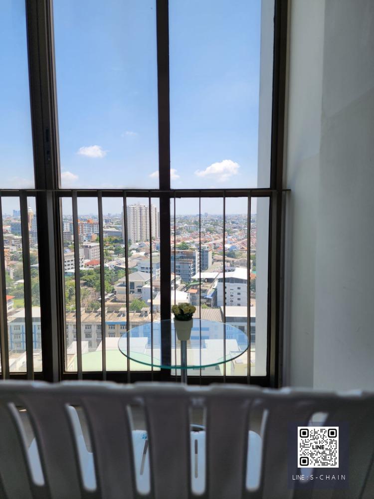 FOR RENT>> I Deo Mix Sukhumvit 103>> ชั้น 18 ตึก A เฟอร์นิเจอร์ Built-in ครบ วิวเมืองสวย ใกล้ BTS อุดมสุข #LV-MO187