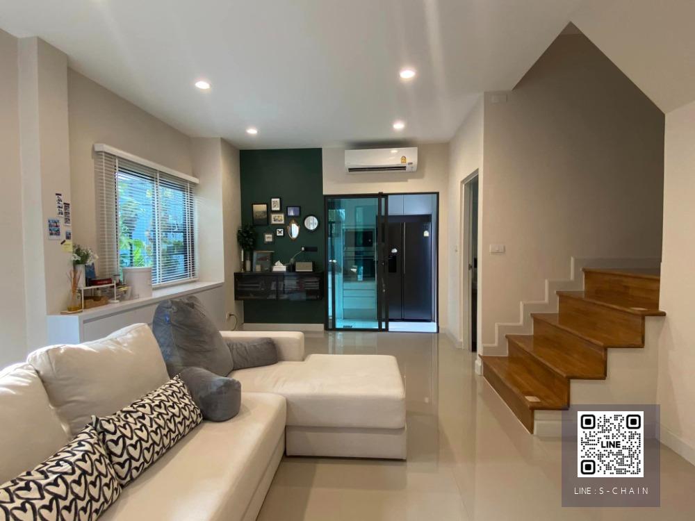 🌈For rent ✦ทาวน์โฮมหลังริม เวิร์ฟพระราม9 ​✦หน้าบ้านกว้างจอดรถได้ 2 คัน ตกแต่งสวย 🛌🚪2 ห้องนอน 2 ห้องน้ำ🌈 #HF904