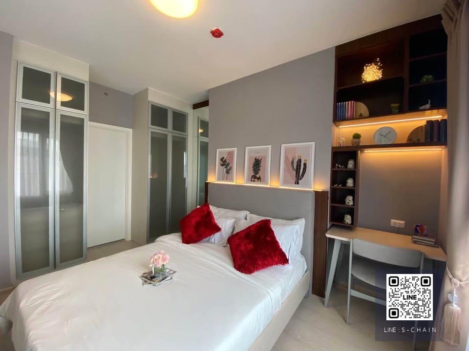 🔥FOR RENT>> 🎉Chapter One Eco Ratchada - Huaikwang>> ตึก G  ชั้น 8 บิ้วอินห้องนอน ห้องน้ำติดตั้งฉากกั้น ใกล้ MRT ห้วยขวาง #LV-MO1218