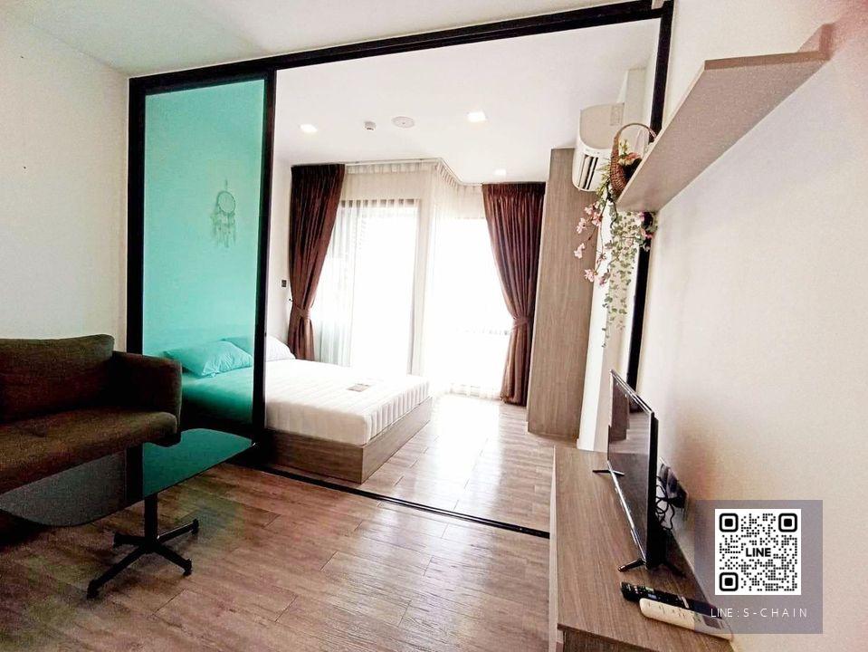 🌻 🎉For rent คอนโด ✦Brown Condo Huaikwang✦ห้องชั้น 6 พื้นที่ 24 เฟอร์นิเจอร์​และเครื่องใช้ไฟฟ้าครบ🌈 #HF1255