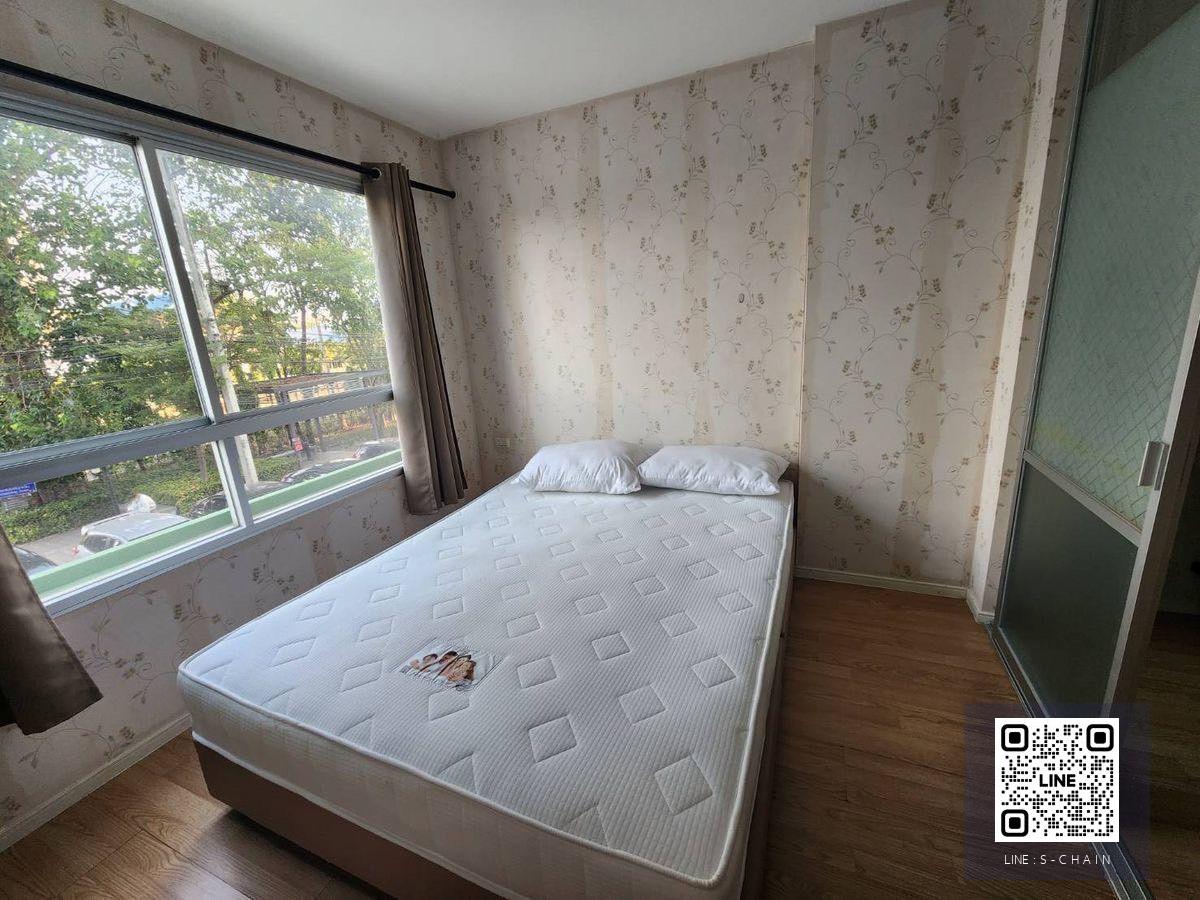 FOR RENT>> Lumpini Ville Onnut - Pattanakarn>> ใกล้ BTS ศรีนุช ขนาด 27 sqm  อาคารD2 หลังสุด ชั้น 2 เฟอร์นิเจอร์ครบ #LV-MO1789
