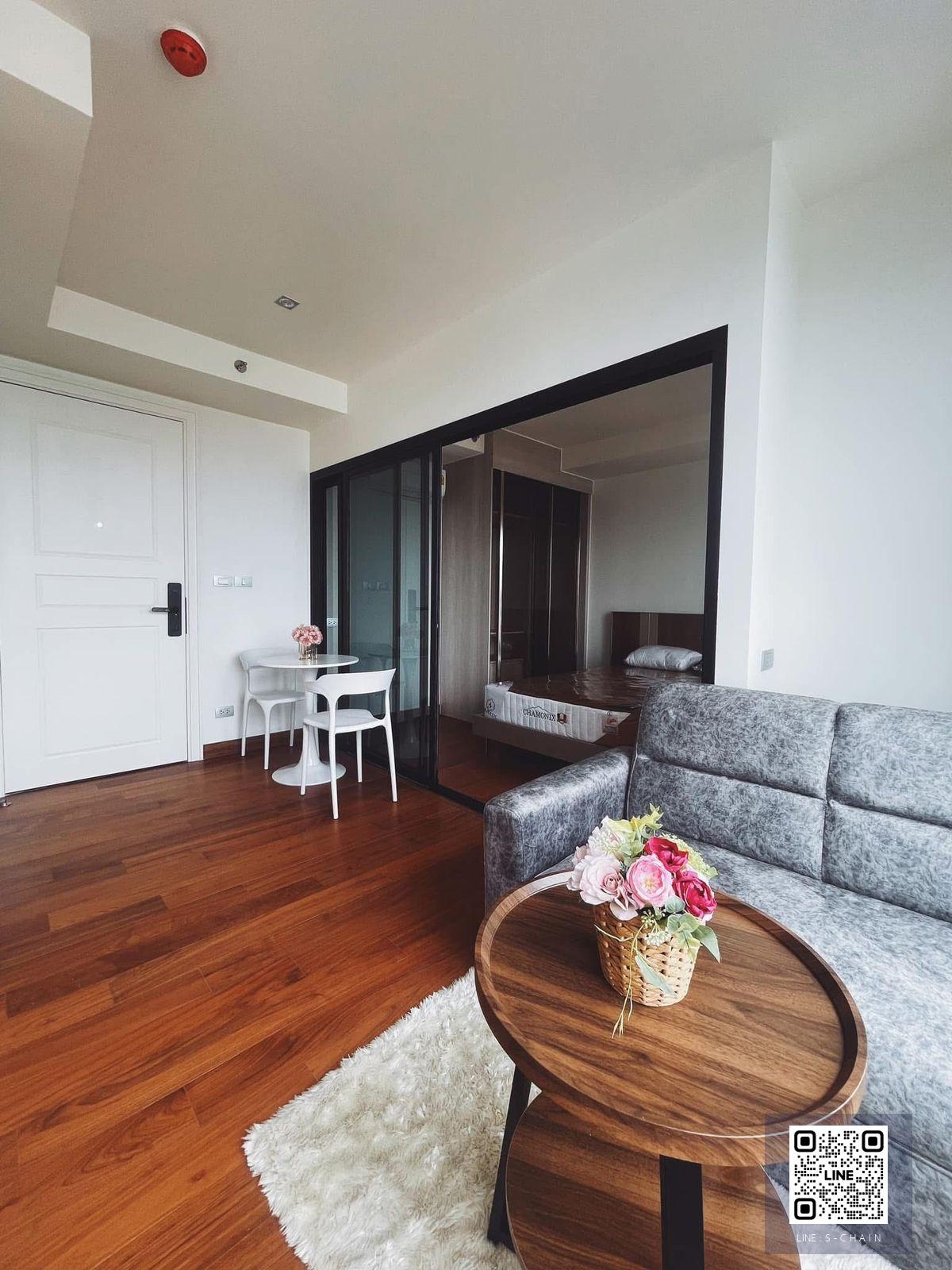 🌈🍀FOR RENT>> Altitude Sympony Charoenkrung 📢คอนโดใกล้ CBD สาทร และรถไฟฟ้า BTS สะพานตากสิน  มีลิฟจอดรถ เฟอร์พร้อมอยู่ ติดม่านแล้ว ชั้น 16 ขนาด 35 ตร.ม #LV-MO1927