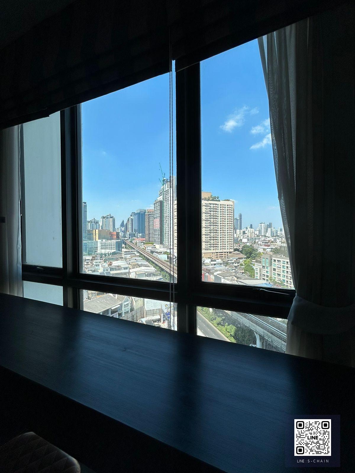 📢FOR RENT>> Rhythm Sukhumvit 44/1>> ชั้น 12 วิวเปิดโล่งถนนสุขุมวิทแนวรถไฟฟ้า ไม่มีตึกบัง ประตู Digital Door Lock เดินทางสะดวก ติด BTS พระโขนง #LV-MO1508